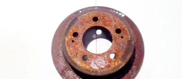 SsangYong Kyron Rear brake disc neventiliuojamas