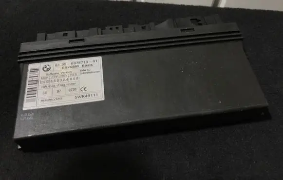 BMW 5 E60 E61 Comfort/convenience module 6978713 5WK49111
