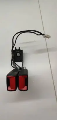 Rear seatbelt buckle