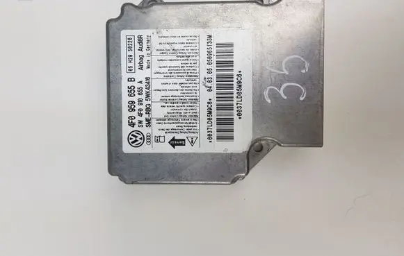 Audi A6 S6 C6 4F Airbag control unit/module 4F0959655B 4F0910655A