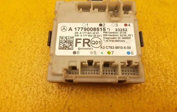 Mercedes-Benz A W177 Door control unit/module A1779008515
