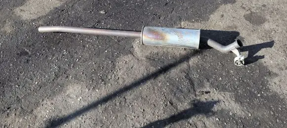 Peugeot 2008 II Middle muffler/silencer PSA4398