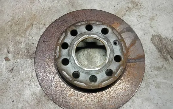 Rear brake disc