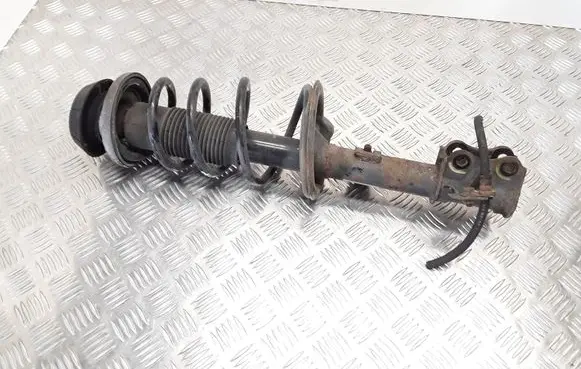 Front shock absorber with coil spring