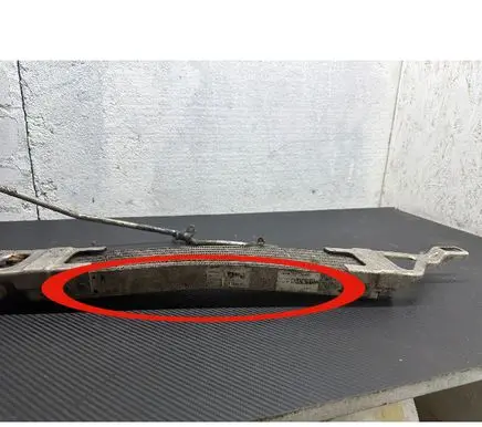 Mercedes-Benz A W169 Coolant radiator C7270006 A1695000200 25823