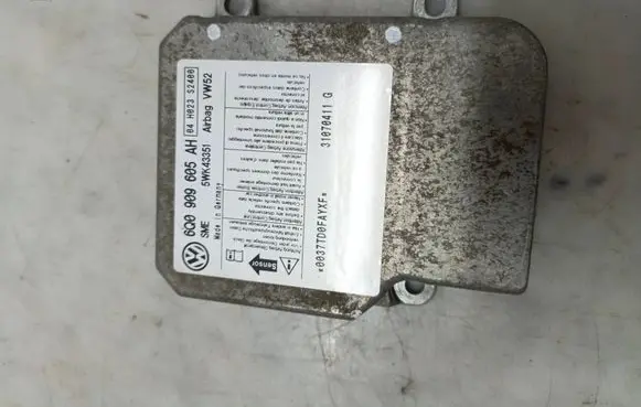 Volkswagen Caddy Airbag control unit/module 6Q0909605AH 04H023S2400 5WK43351