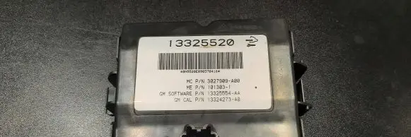 Opel Insignia A Other control units/modules 13325554AA 13325520 3027909A0