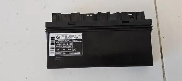 BMW 5 E60 E61 Comfort/convenience module 9176070 5WK49110D