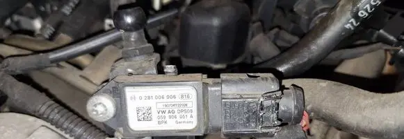 Exhaust gas pressure sensor