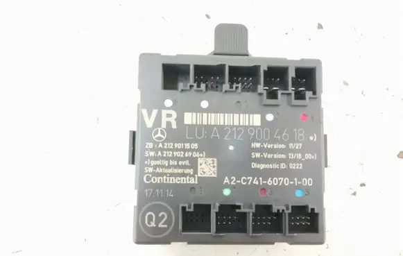 Mercedes-Benz E W212 Door control unit/module DALISID1204 2129004618 A2129004618