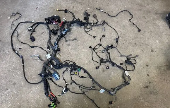 Engine installation wiring loom