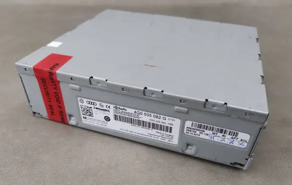 Audi A4 S4 B8 8K GPS navigation control unit/module 4G0035082G 4G0035082