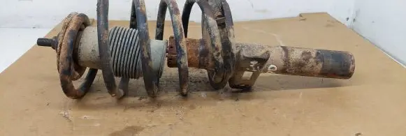 Volkswagen Sharan Front shock absorber with coil spring