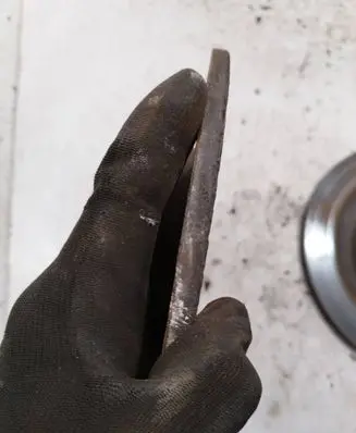 Toyota Yaris Rear brake disc