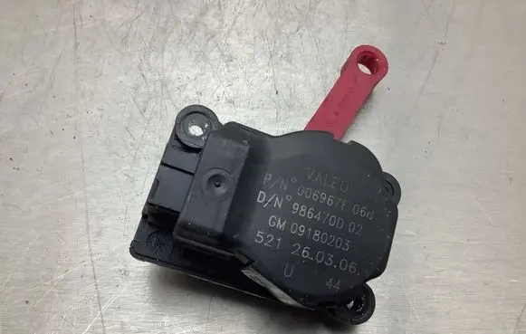 Opel Signum Air flap motor/actuator 006967E 986470D 09180203
