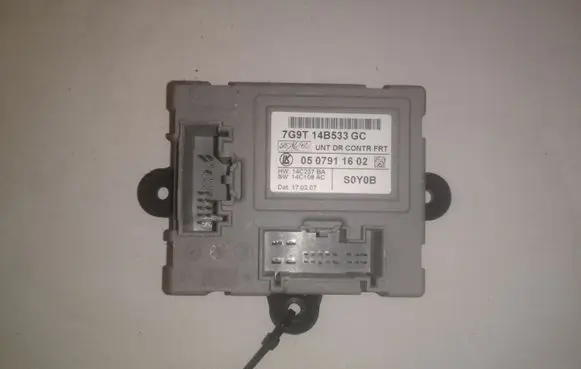 Ford Mondeo MK IV Door control unit/module 7G9T14B533 7G9T14B533GC 0507911602