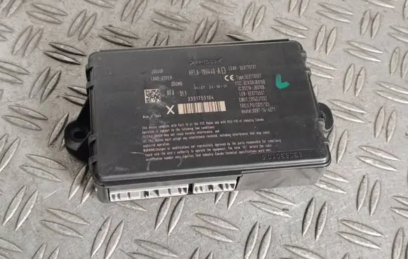 Jaguar F-Pace Keyless (KESSY) go control unit/module HPLA19H440AD