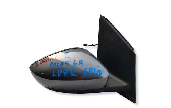 Volkswagen Polo V 6R Front door electric wing mirror 