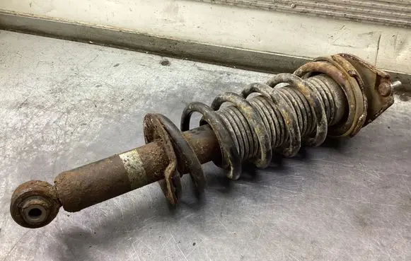 Subaru Legacy Rear shock absorber with coil spring 