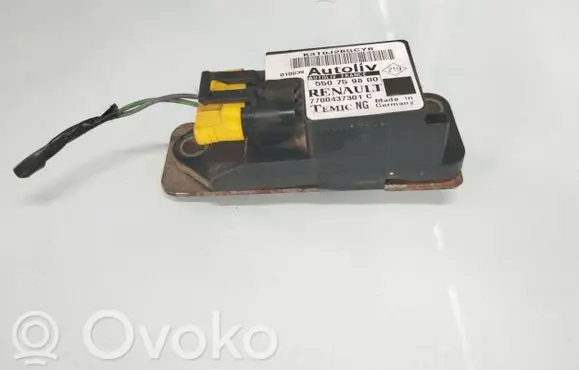 Renault Scenic I Airbag deployment crash/impact sensor 7700437301C K3T0J26GCY6 50759800