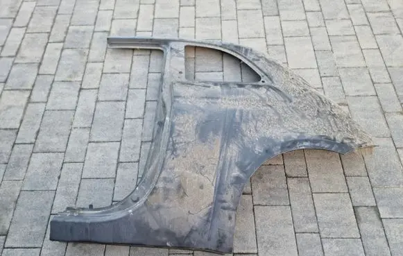 Renault Kangoo II Rear door card panel trim Gu76th88
