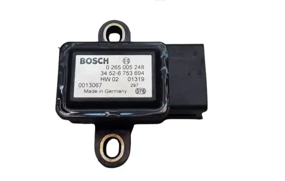 BMW 5 E39 ESP acceleration yaw rate sensor 0265005248 34526753694