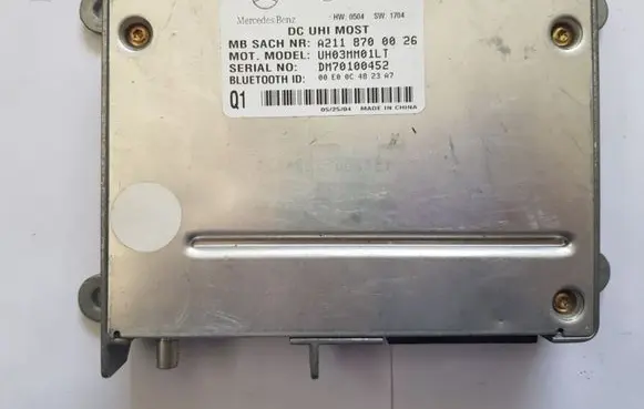 Mercedes-Benz S W220 Bluetooth control unit module A2118700026 UH03MM01LT
