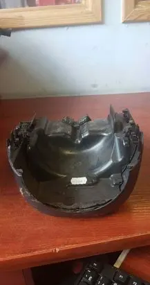 Steering wheel column trim