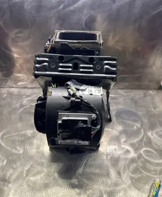Interior heater climate box assembly