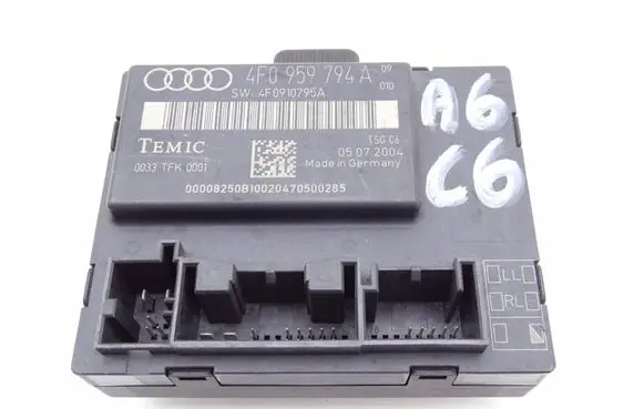 Audi A6 S6 C6 4F Door control unit/module 4F0959794A