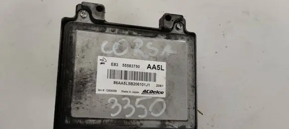 Opel Corsa D Engine control unit/module 55583750 12636386