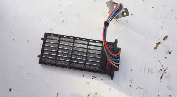 Electric cabin heater radiator