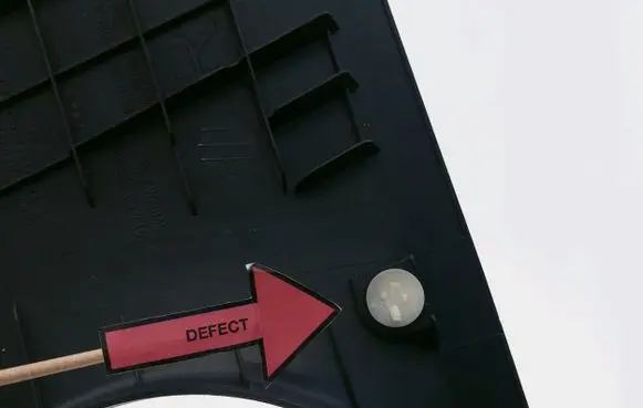 (B) pillar trim (top)