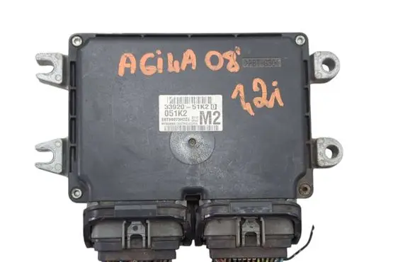 Opel Agila B Engine control unit/module 3392051K2 E6T90073H2ZE 051K2
