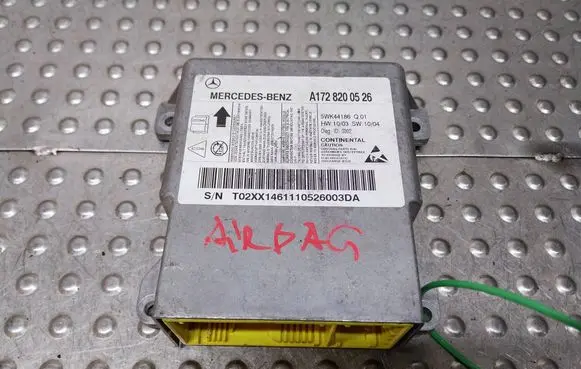 Mercedes-Benz SLK R172 Airbag control unit/module S26383336 A1728200526