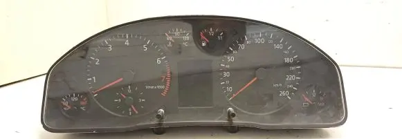 Audi A4 S4 B6 8E 8H Speedometer (instrument cluster) 4B0919881A 110008890017 88311300