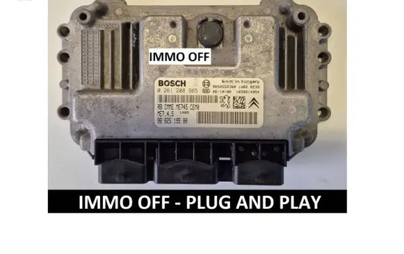 Peugeot 207 Engine control unit/module 0261208965 9662519580 9652552380