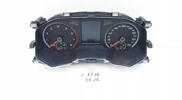 Volkswagen T-Roc Speedometer (instrument cluster) 2GA920740A