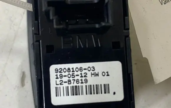 BMW 1 F20 F21 Electric window control switch 920810603