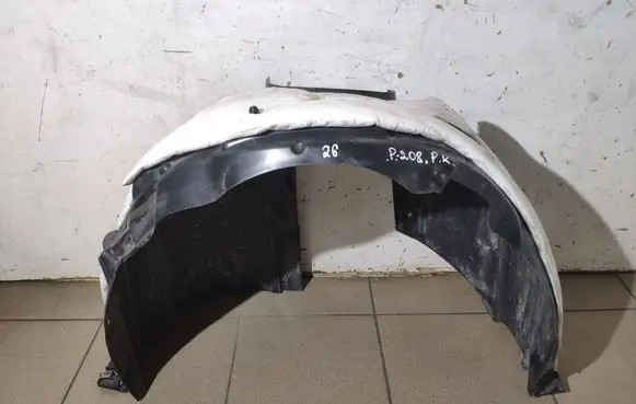 Peugeot 208 II Front wheel arch liner splash guards 9827216480 9868184080 9868183980