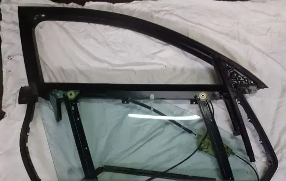 Audi A6 S6 C6 4F Front window lifting mechanism without motor 4F0837462D