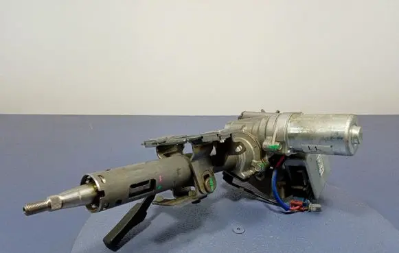 Steering wheel axle