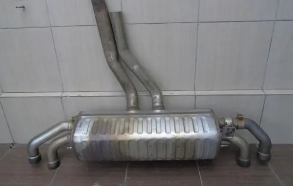 Volkswagen Touareg III Rear muffler/silencer tail pipe 4M4253611L