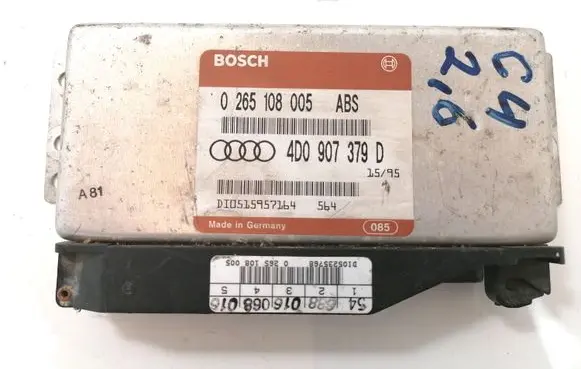 Audi A6 S6 C4 4A ABS control unit/module 0265108005 4D0907379D