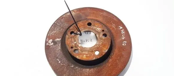 Toyota Verso Front brake disc neventiliuojamas