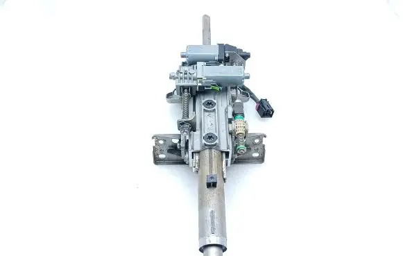 Steering wheel axle set