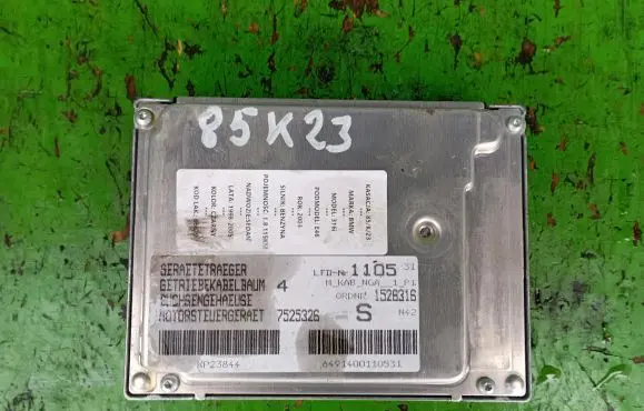 BMW 3 E46 Engine control unit/module ECU 7525326