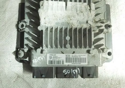 Peugeot 307 Engine control unit/module 9660497480 5WS40277GT 9655534080