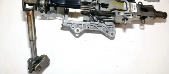 Steering wheel axle