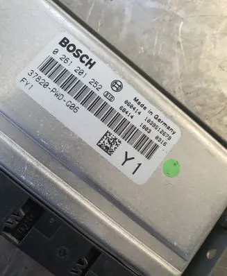 Honda Jazz Engine control unit/module 0261201252